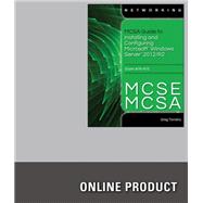 LabConnection for MCSE/MCSA Guide to Microsoft Windows Server 2012 Administration, Exam #70-411, 1st Edition, [Instant Access], 2 terms (12 months)