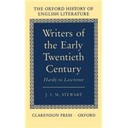 Writers of the Early Twentieth Century Hardy to Lawrence
