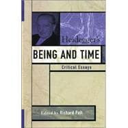 Heidegger's Being and Time Critical Essays