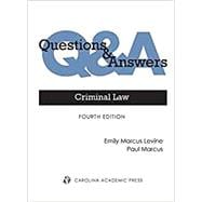 Questions & Answers: Criminal Law