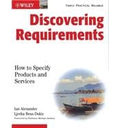 Discovering Requirements How to Specify Products and Services