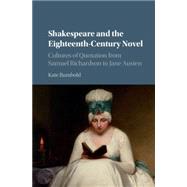 Shakespeare and the Eighteenth-century Novel
