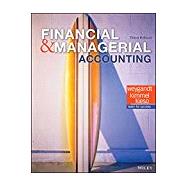Financial & Managerial Accounting Custom Edition for University of South Dakota Volume 1, 1/e