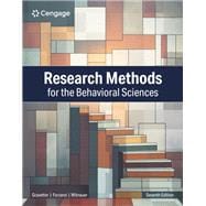 Research Methods for the Behavioral Sciences