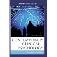 Contemporary Clinical Psychology,9781119622406