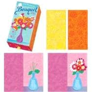 Bouquet Sticker Note Cards