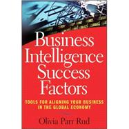Business Intelligence Success Factors Tools for Aligning Your Business in the Global Economy