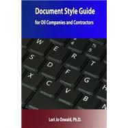 Document Style Guide for Oil Companies and Contractors