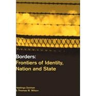 Borders Frontiers of Identity, Nation and State