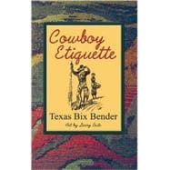 Cowboy Etiquette,9781586852412