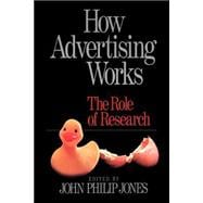 How Advertising Works : The Role of Research