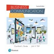 2019 MyLab Business Communication with Pearson eText for Business Communication Today plus Third Party eText