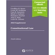 Constitutional Law 2023 Case Supplement Connected eBook