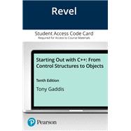Starting Out with C   from Control Structures to Objects -- Revel Access Code