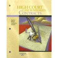 High Court Case Summaries on Contracts Keyed to Burton
