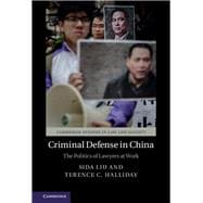 Criminal Defense in China