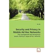 Security and Privacy in Mobile Ad Hoc Networks