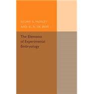 The Elements of Experimental Embryology