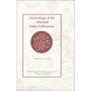 Proceedings of the Harvard Celtic Colloquium