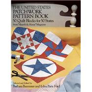 The United States Patchwork Pattern Book book cover, ISBN 9780486232430