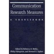 Communication Research Measures : A Sourcebook