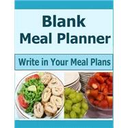 Blank Meal Planner