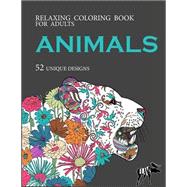 Animals Relaxing Coloring Book for Adults