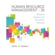HUMAN RESOURCE MANAGEMENT, Managing Employees for Competitive Advantage, second edition