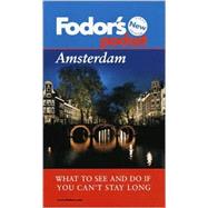 Fodor's Pocket Amsterdam, 1st Edition
