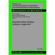 Estudios sobre lengua, cultura y cognicion / Studies on Language, Culture and Cognition