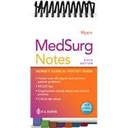 MedSurg Notes Nurse's Clinical Pocket Guide