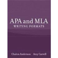 Apa and Mla Writing Formats