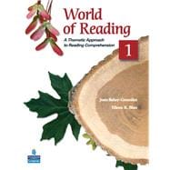 World of Reading 1 A Thematic Approach to Reading Comprehension