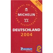 Michelin Red Guide 2004 Deutschland