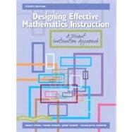 Designing Effective Mathematics Instruction A Direct Instruction Approach