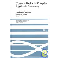 Current Topics in Complex Algebraic Geometry