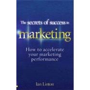 The Secrets of Success in Marketing How to accelerate your marketing performance