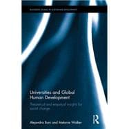 Universities and Global Human Development: Theoretical and empirical insights for social change