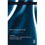 Accounting and Food: Some Italian Experiences