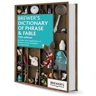 Brewer's Dictionary of Phrase and Fable, 19th Edition