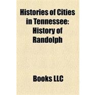 Histories of Cities in Tennessee