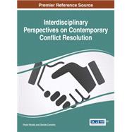 Interdisciplinary Perspectives on Contemporary Conflict Resolution