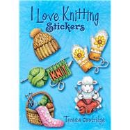 I Love Knitting Stickers
