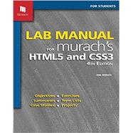 Lab Manual for Murach's HTML5 and CSS3