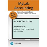 MyLab Accounting with Pearson eText Access Code for Horngren's Accounting
