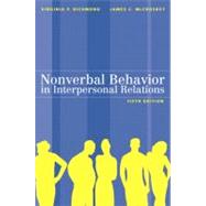 Nonverbal Behavior in Interpersonal Relations