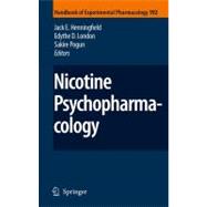 Nicotine Psychopharmacology