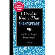 I Used to Know That: Shakespeare