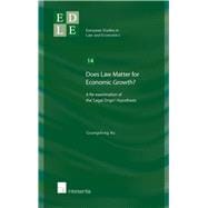 Does Law Matter for Economic Growth? A Re-examination of the 'Legal Origin' Hypothesis