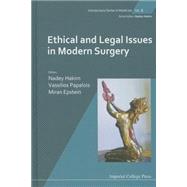 Ethical and Legal Issues in Modern Surgery